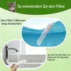 8 Stück Katzenbrunnen Filter für DownyPaw Trinkbrunnen 2,5 Produktbild-Vorschau 3