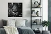 MuchoWow® Poster Tiere - Tiger - Wild - Schwarz - Weiß Produktbild-Vorschau 4