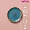 Palmer Lotus, Teller flach, Ø 20,5 cm, 2 Stück, türkis Produktbild-Vorschau 2