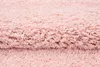 Tapis ESSENCE Carré Moderne Unicolore Rose  120 x 120 cm Voir les images du produit 4