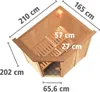 Karibu Sauna Innensauna Saja Eckeinstieg Ofen 3,6 kW intgr. Produktbild-Vorschau 3