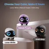 Three different colored robots are displayed on tiered platforms, showcasing color options. Náhľad obrázku produktu