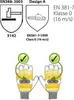 Oregon Schnittschutzhandschuhe / Schutzhandschuhe Weiß/Gelb Produktbild-Vorschau 6