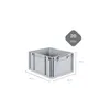 SuperSparSet 5x Eurobox NextGen Grip mit Scharnierdeckel Produktbild-Vorschau 4