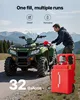 SucceBuy Réservoir de carburant mobile 121L avec pompe pour Voir les images du produit 2