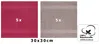Betz 10 Stück Seiftücher 30x30 cm PALERMO 100% Baumwolle  Produktbild-Vorschau 2