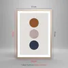 Gerahmtes Poster - Rahmen in heller Eiche - Minimalistisch Produktbild-Vorschau 5