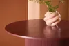 Lenox table de salle à manger Ø110cm rouge. Voir les images du produit 3