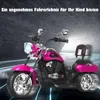 COSTWAY 6V Elektro Motorrad Kinder mit verstellbaren Produktbild-Vorschau 2