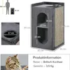 PawHut Arbre à chat de 81 cm de haut, arbre à chat avec 2 Voir les images du produit 3