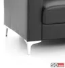 SOTECH Möbelfuß VICTOR 150 mm schwarz matt – Möbelbein Produktbild-Vorschau 5