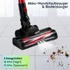 Akku-Handstaubsauger & Bodensauger 2in1 mit Elektrobürste: Produktbild-Vorschau 2