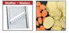 Gigant Waffel und Welleneinsatz für 4-fach Gemüsehobel Produktbild-Vorschau 3