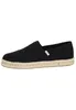 Toms Alpargata Rope 10019875 Black Bavlna Slubby Woven Náhled obrázku produktu 8