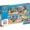 Clementoni puzzle 4w1 SuperKolor Psi Patrol 21513 Podgląd zdjęcia produktu 1