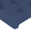 Bettgestell mit Kopfteil Blau 100x200 cm Stoff , Klassische Produktbild-Vorschau 8