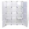 vidaXL Armadio modulare a 9 scomparti 37×115×150 cm Bianco Anteprima dell’immagine prodotto 4