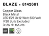 Nova Luce Pendelleuchte BLAZE Produktbild-Vorschau 5