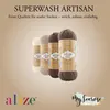 5 x ALIZE Superwash Artisan 431 Beige mit Label Produktbild-Vorschau 3
