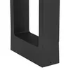 A close-up of a modern black outdoor light fixture. Produktbild-Vorschau