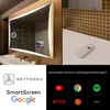Artforma Badspiegel SMART 130x60 cm - mit LED Beleuchtung - Produktbild-Vorschau 4