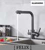 Felix | 3 Wege Premium Schwarz matt Trinkwasser Armatur | Produktbild-Vorschau 2