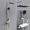 Auralum Duschsystem mit Thermostat und Glasablage, Produktbild-Vorschau 1