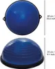 Tunturi Balancetrainer mit Griffen, Halbkugelball für Produktbild-Vorschau 4