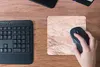 MuchoWow® Mauspad Mousepad Marmor - Rosa 20x20 cm - Produktbild-Vorschau 4