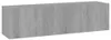 vidaXL TV nástěnná skříňka Grey Sonoma 120x30x30 cm Dřevěný Náhled obrázku produktu 1