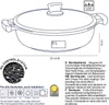 32cm antihaft-bratpfanne + deckel Kela line 12226 Produktbild-Vorschau 9