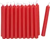 Baumkerzen "Basic", Ø 1,3 x 10,5 cm, 20 Stück Rot Produktbild-Vorschau 1