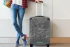 MuchoWow® Koffer Handgepäck Trolley Rollkoffer Kleine Produktbild-Vorschau 5