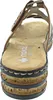 Rieker Damen Plateau Pantoletten Clogs Keilabsatz 62989, Produktbild-Vorschau 63