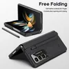 Kožené pouzdro na Samsung Galaxy Z Fold 4 5G s koženým Náhled obrázku produktu 7