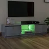 TV skříňka s LED osvětlením betonově šedá 140 x 40 x 36 cm Náhled obrázku produktu 2
