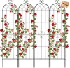 VEVOR Treillis, 220 x 52,5 cm, lot de 4, support métallique Voir les images du produit 1