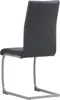 A single gray cantilever chair is shown from the back against a white background. Produktbild-Vorschau
