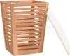 vidaXL Kúpeľňová stolička 40,5x40,5x56 cm Masívne orechové Náhľad obrázku produktu 4