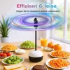 1X Ventilateur anti-mouches de table avec LED, rechargeable Voir les images du produit 7