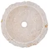 vidaXL Lavabo 40x12 cm in marmo crema Anteprima dell’immagine prodotto 14