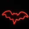 TRIXES Fledermaus Halloween LED Neon Licht Batterie Produktbild-Vorschau 4