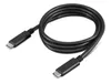 Lenovo 4X90U90619, 1 m, USB C, USB C, USB 3.2 Gen 2 (3.1 Produktbild-Vorschau 2