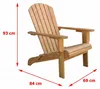 Prestige Home klappbarer Liegestuhl Adirondack aus Akazie, Produktbild-Vorschau 19
