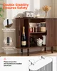 SucceBuy Sideboard Küchenschrank mit 2 Schiebetüren, Produktbild-Vorschau 6