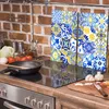 Glasschutzplatte für den Herd 2x30x52 Mosaik Produktbild-Vorschau 3