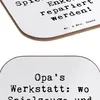 Mr. & Mrs. Panda Untersetzer Glas Spruch Großeltern Produktbild-Vorschau 5