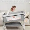 3in 1 Beistellbett & Babywiege & Reisebett Höhenverstellbar Produktbild-Vorschau 2