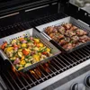 Grillschale Edelstahl 34x30x6 cm – Grillkorb für Gemüse & Produktbild-Vorschau 7