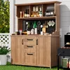 Armadio da giardino Merax in legno di abete, armadio Anteprima dell’immagine prodotto 2